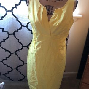 Yellow summer dress